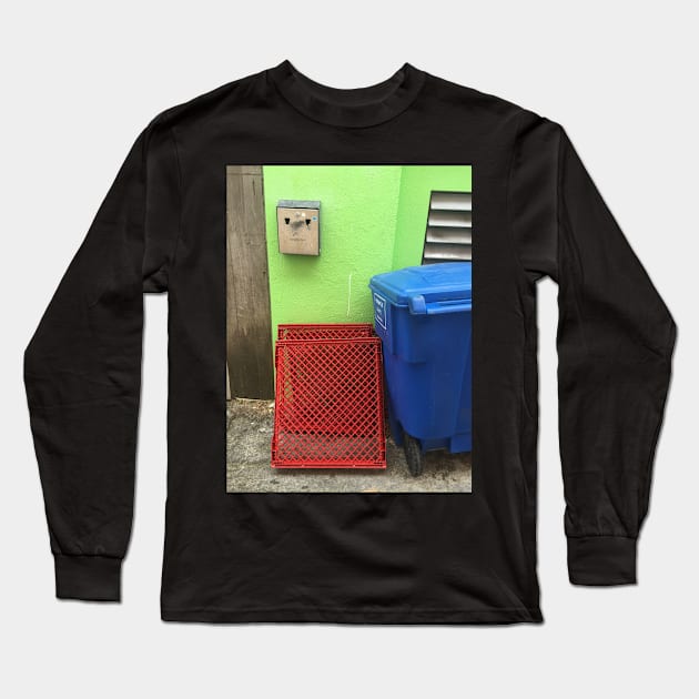 Colorful Recycling Long Sleeve T-Shirt by ephotocard